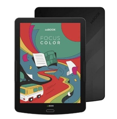 INKBOOK E-čitač Focus Color, 7.8", 1872 x 1404, 2 GB RAM, 32 GB, crni